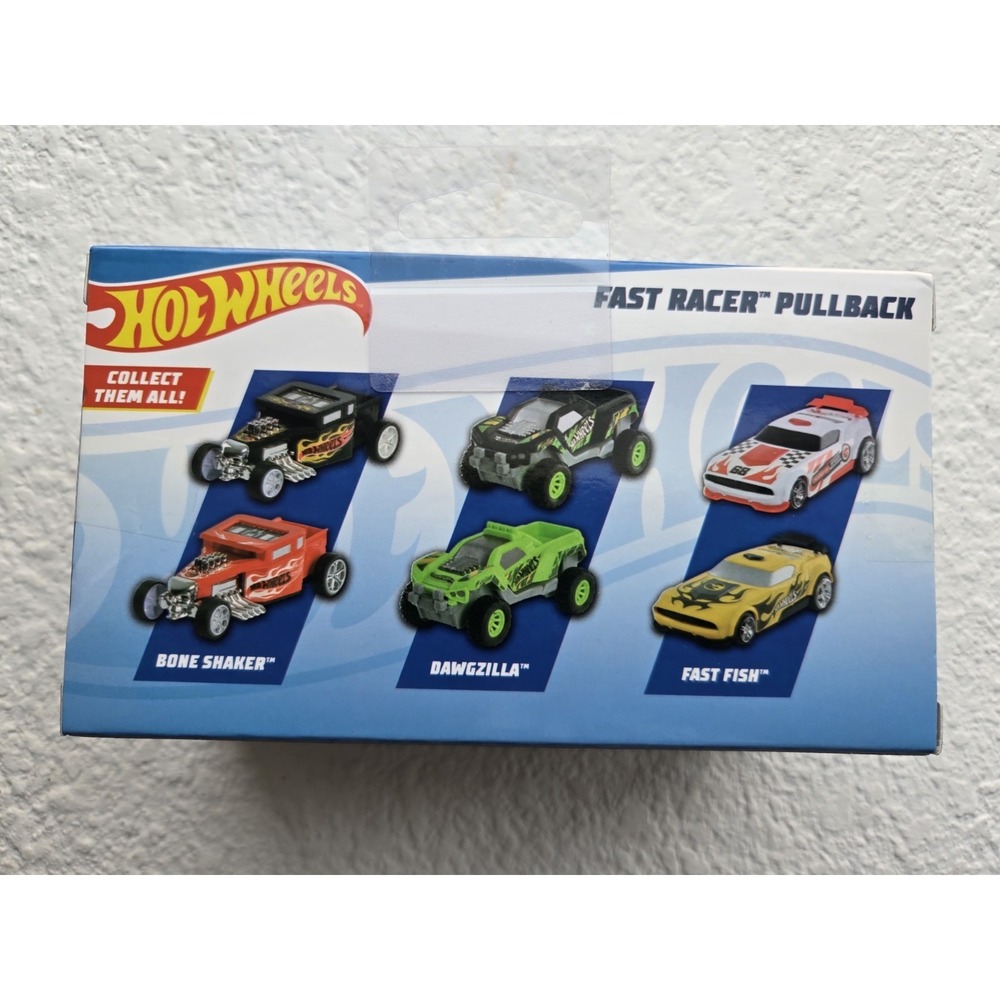 Hot Wheels Fast Racer Pullback - Picture 4 of 8